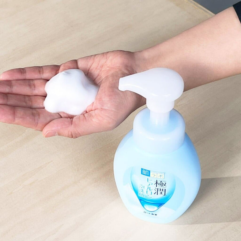 P-2-HDLB-GOKFWA-160-Rohto Hada Labo Gokujyun Hyaluronic Acid Foaming Face Wash 160ml.jpg