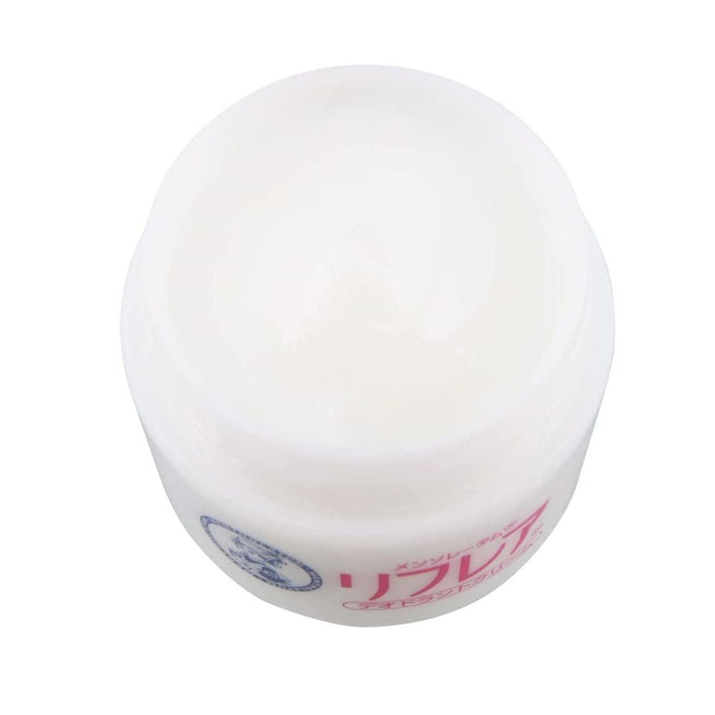 Mentholatum Refrea 55g cream in an open jar