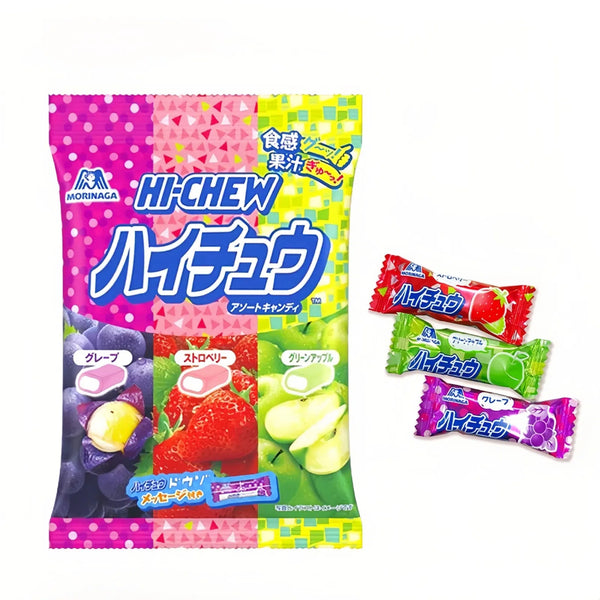 Morinaga Hi-Chew Japanese Soft Fruit Candy 3 Flavors Assortment 86g
