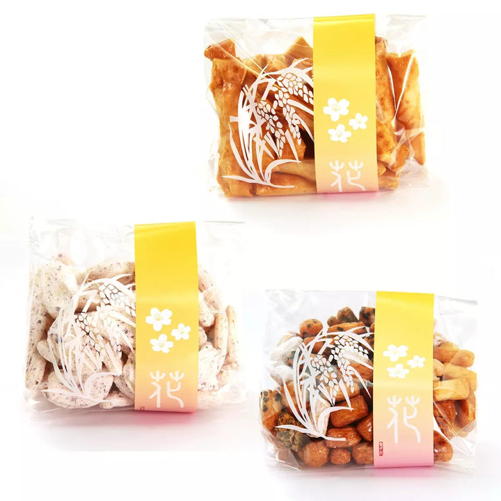 Echigo Arare Additive-Free Rice Cracker Mix 9 Types Boxed Assortment 6 ...