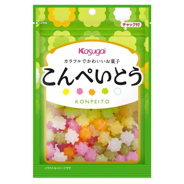 Kasugai Konpeito Sugar Candy Japanese Star Candy 76g x 4bags