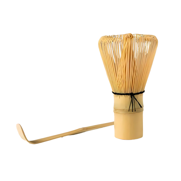 Matcha tool set (a bamboo whisk and a scoop)
