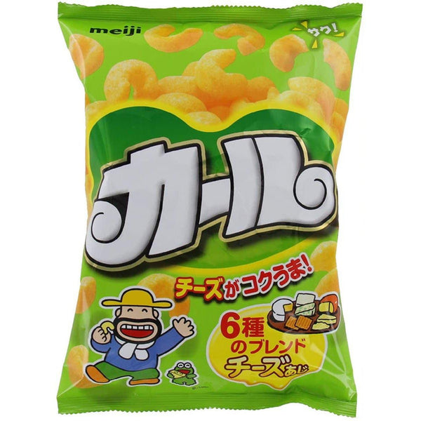 Meiji Karl Cheese Curls Corn Puffs Snack 64g