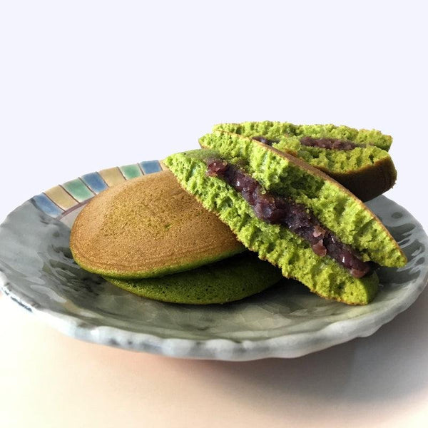 Chayudo Uji Matcha Japanese Dorayaki Red Bean Pancake Snack 6 Pieces