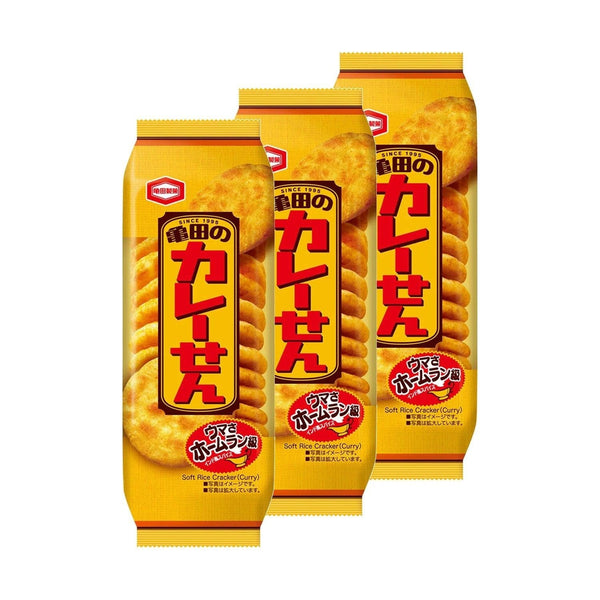 P-1-KMDA-KARSEN-1:3-Kameda Karesen Curry Senbei Rice Crackers (Pack of 3).jpg