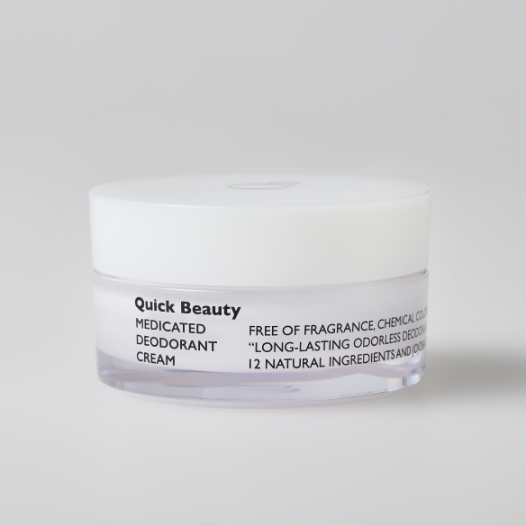 QB 40C 30g deodorant cream jar