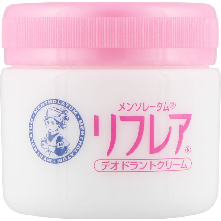Mentholatum Refrea 55g deodorant cream jar